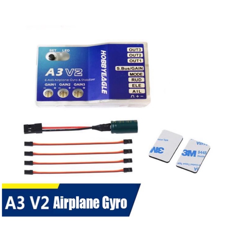 A3 V2 Flight Controller Stabil - Rc Helicopter Gyro recension och pris
