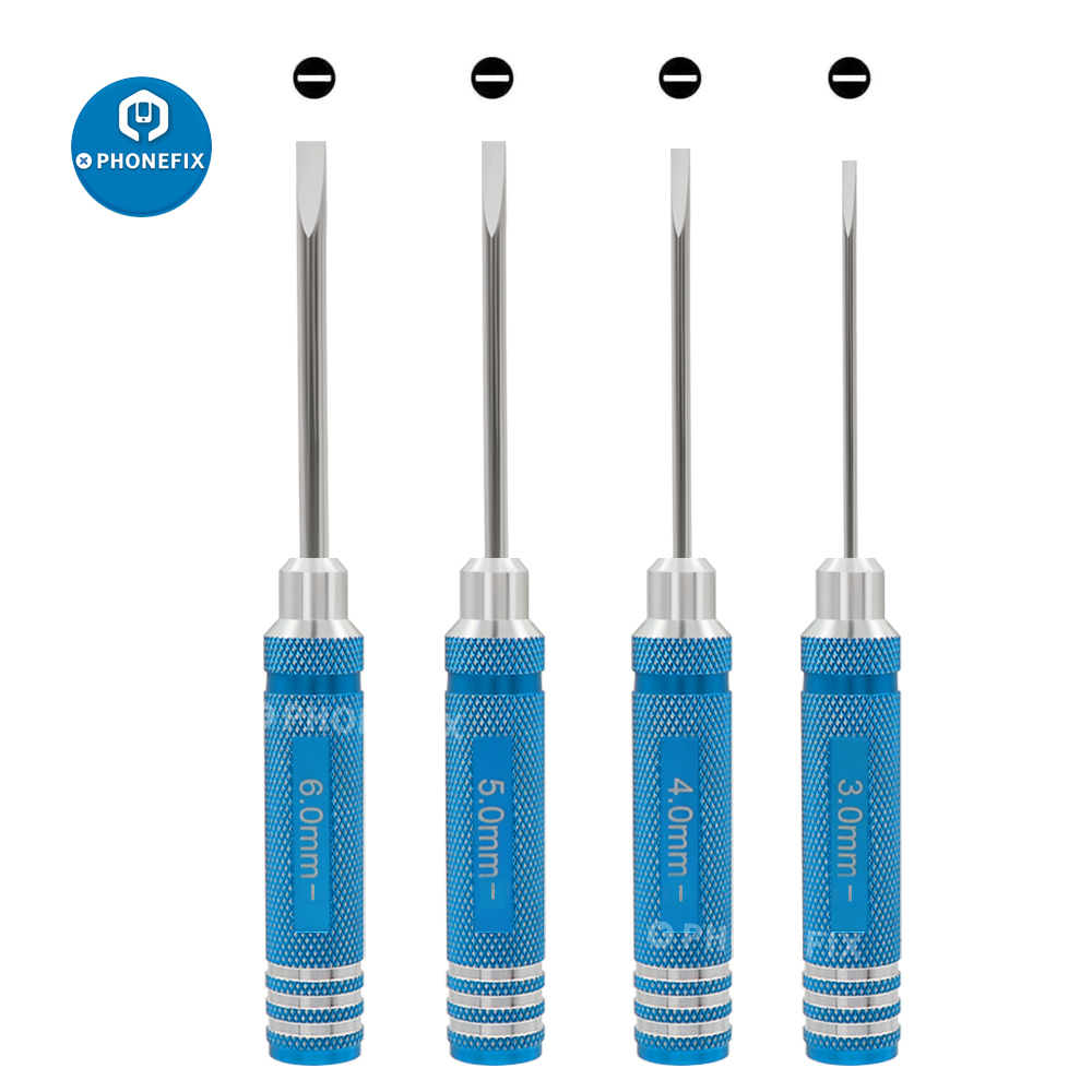 4pcs Slotted Screwdriver 3.0/4 - Rc Helicopter Tool Kit recension och pris