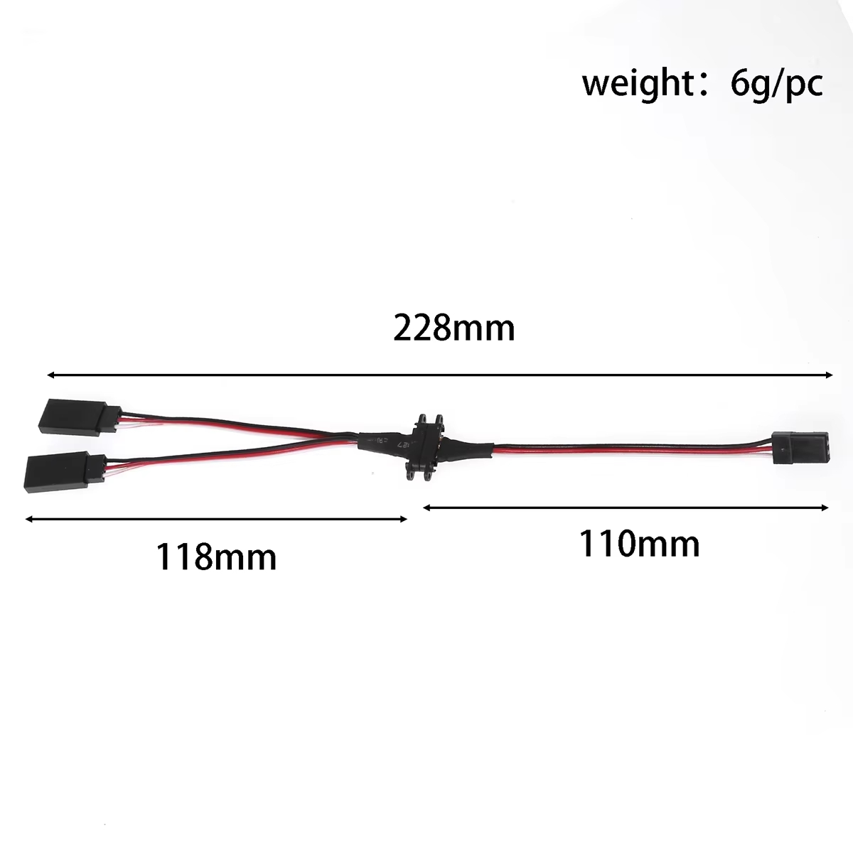Magnetic 1-to-2 Y Extension Ca - Rc Helicopter Remote Control recension och pris
